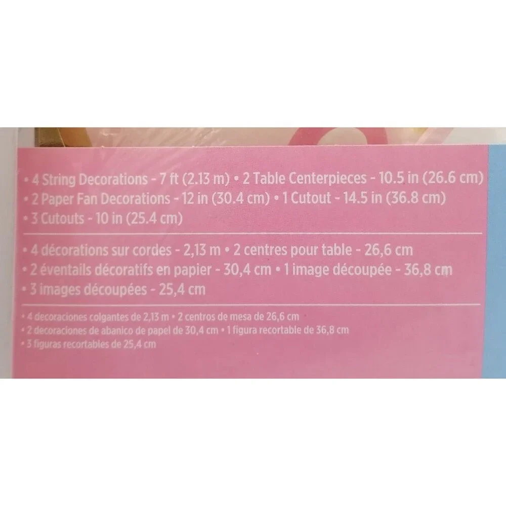 The Big Reveal Room Decorating Kit - Blue or Pink - Perfect for Gender Reveal